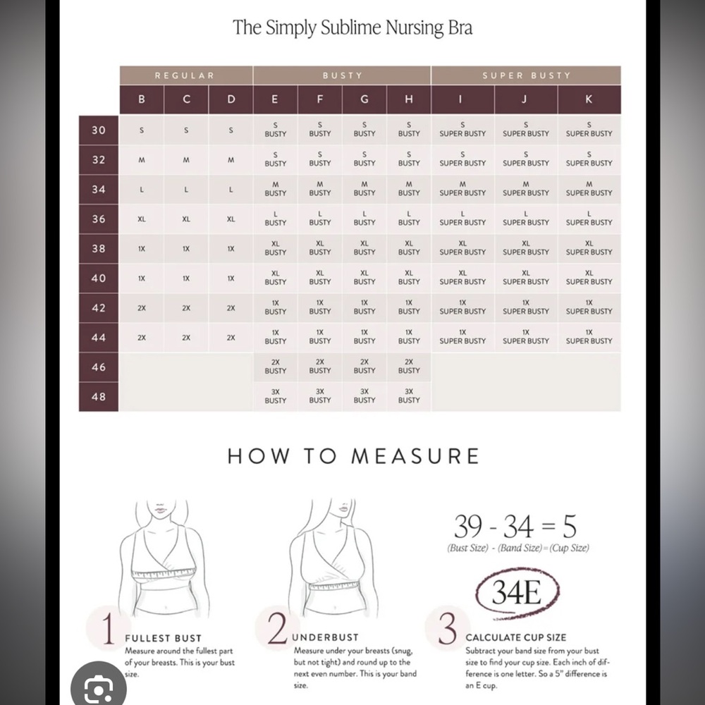 Kindred Bravely Women's simply sublime Nursing Bras - Black, Tan and Purple - Picture 5 of 5